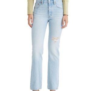Levi's 501 150th Anniversary Edition Shes Crafty Floral Patch, size 27